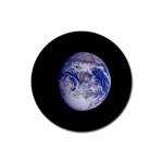 Earth from Space Rubber Round Coaster (4 pack)