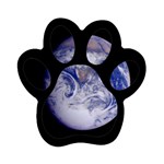 Earth from Space Magnet (Paw Print)