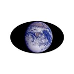 Earth from Space Sticker Oval (10 pack)