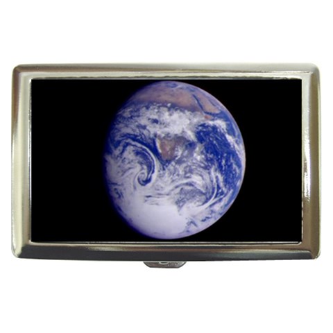 Earth from Space Cigarette Money Case from UrbanLoad.com Front