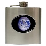 Earth from Space Hip Flask (6 oz)