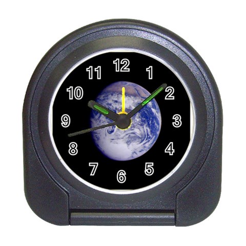 Earth from Space Travel Alarm Clock from UrbanLoad.com Front