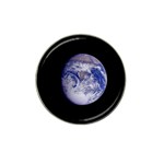 Earth from Space Hat Clip Ball Marker