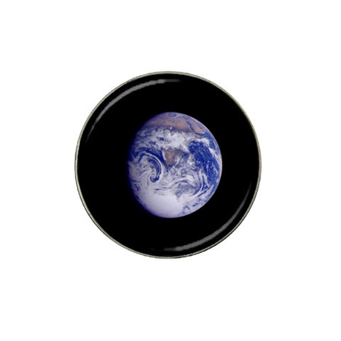Earth from Space Hat Clip Ball Marker (4 pack) from UrbanLoad.com Front
