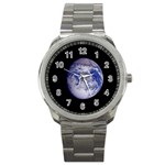 Earth from Space Sport Metal Watch