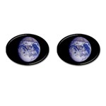 Earth from Space Cufflinks (Oval)