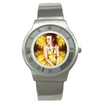 Pixie Calla Lily  Stainless Steel Watch