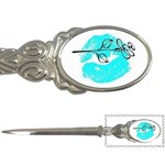 Blue lip decal Letter Opener