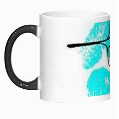 Blue lip decal Morph Mug from UrbanLoad.com Left