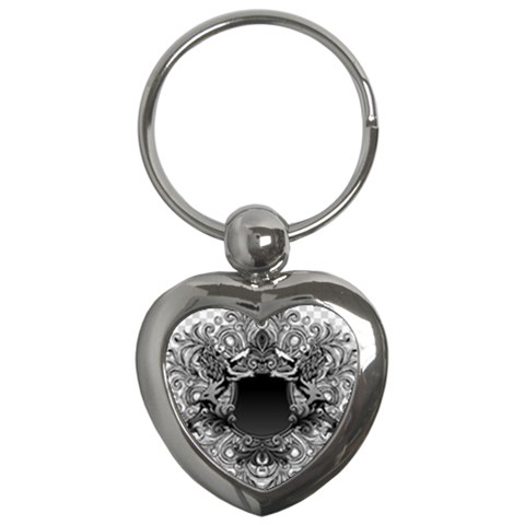 Cool Design1 Key Chain (Heart) from UrbanLoad.com Front