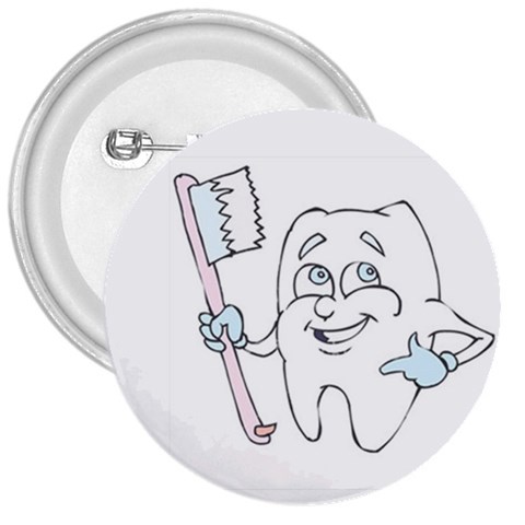 Dentist (custom) 3  Button from UrbanLoad.com Front
