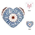 Cesign0032 Heart Playing Card
