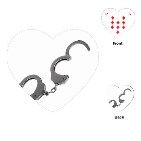 Design1072 Heart Playing Card from UrbanLoad.com Front