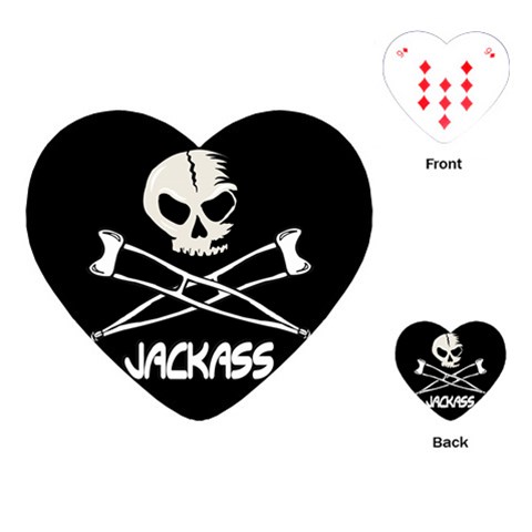Design1092 Heart Playing Card from UrbanLoad.com Front