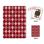 xmas0031 Playing Cards Single Design