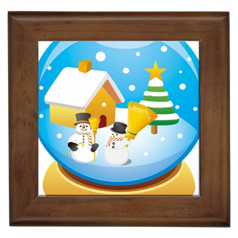 sxmas03 Framed Tile from UrbanLoad.com Front