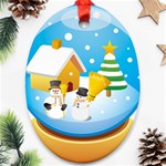 sxmas03 Ornament (Oval)