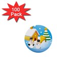 sxmas03 1  Mini Button (100 pack) 