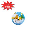 sxmas03 1  Mini Magnet (100 pack) 