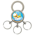 sxmas03 3-Ring Key Chain