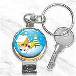 sxmas03 Nail Clippers Key Chain