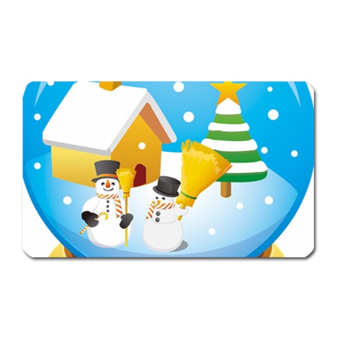 sxmas03 Magnet (Rectangular) from UrbanLoad.com Front