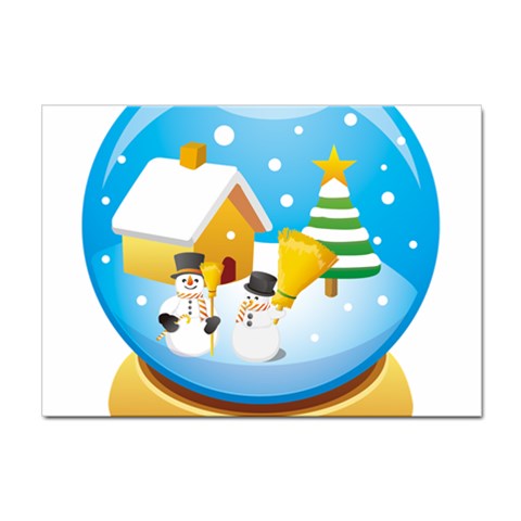 sxmas03 Sticker A4 (10 pack) from UrbanLoad.com Front