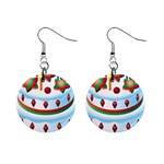 sxmas05 1  Button Earrings