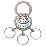 sxmas05 3-Ring Key Chain