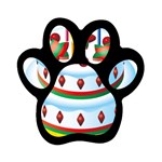 sxmas05 Magnet (Paw Print)