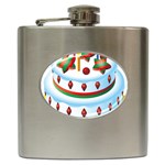 sxmas05 Hip Flask (6 oz)