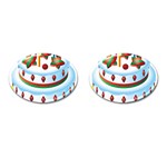 sxmas05 Cufflinks (Oval)