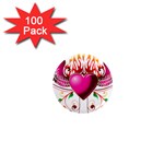 heart005 1  Mini Magnet (100 pack) 