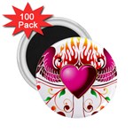 heart005 2.25  Magnet (100 pack) 