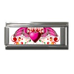heart005 Superlink Italian Charm (9mm)