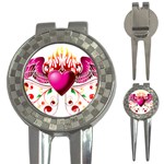heart005 3-in-1 Golf Divot