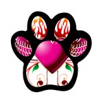 heart005 Magnet (Paw Print)