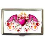 heart005 Cigarette Money Case