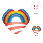 cgObama7 Playing Cards (Heart)
