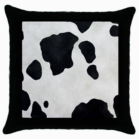 an_texture001 Throw Pillow Case (Black) from UrbanLoad.com Front