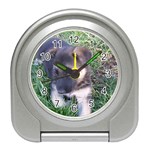 German Shepherd Puppy Travel Alarm Clock