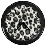 an_texture02 Wall Clock (Black)