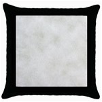an_texture09 Throw Pillow Case (Black)