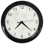 an_texture09 Wall Clock (Black)
