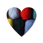 Balls of Wool Magnet (Heart)