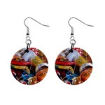 Candies 1  Button Earrings