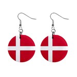 DENMARK FLAG Danish Europe National Earrings