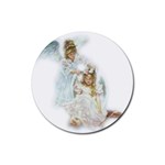 angels (600x600) Rubber Round Coaster (4 pack)