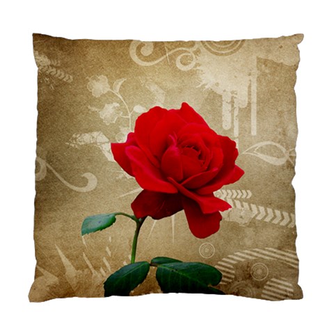 Red Rose Art Standard Cushion Case (One Side) from UrbanLoad.com Front