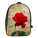 Red Rose Art School Bag (Large)